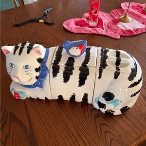 Coco Dowly Cat Canisters 3 Piece Charming